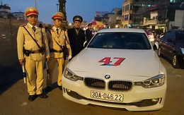 Chặn cầu Chương Dương, bắt xe BMW say rượu gây tai nạn