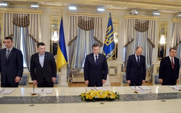 Các phe ở Ukraine ký thỏa thuận chấm dứt khủng hoảng