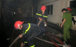 Cháy xưởng sản xuất mũ bảo hiểm thiệt hại hơn 10 tỷ đồng