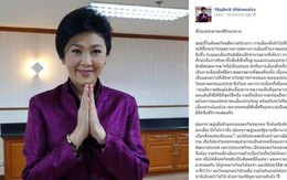 Bà Yingluck đang điều hành đất nước qua Facebook?