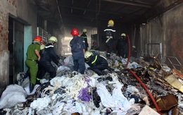 Cháy xưởng may, 300 công nhân tháo chạy