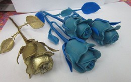 Cận cảnh quy trình làm hồng dát vàng tại Việt Nam