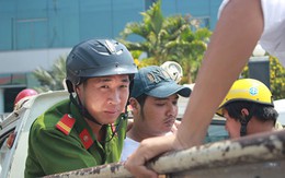 Dựng hiện trường người mẫu Mâu Thanh Thủy bị cướp