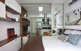 Ngạc nhiên với thiết kế cực khoa học của căn hộ 27m²