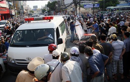 Mẹ ôm xác con gào khóc thảm thiết