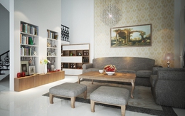 Biệt thự kiểu Pháp đẹp mê ly ở Sài Gòn