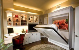 Những chiếc giường gập không tốn diện tích