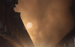 Cháy lớn cả đêm tại khu Lê Minh Xuân, nhiều người cấp cứu