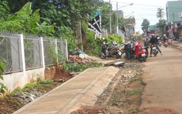 Sập tường khi mưa lớn, một phụ nữ tử vong