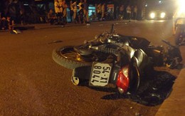 Đâm thẳng vào ô tô, thiếu niên tử nạn