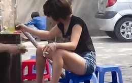 Những cô nàng cave... vỉa hè ở Hà Nội