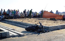 Một cô gái chết bất thường trên đường