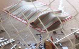 Nam bảo vệ 2 lần lao đầu vào máy cắt sắt