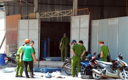 Nổ bình oxy, giám đốc và tài xế chết thảm