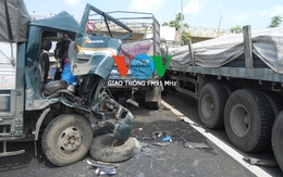 Kinh hoàng tai nạn liên hoàn trên Đại lộ Thăng Long