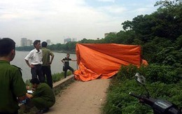 Hà Nội: Hoảng hồn phát hiện xác chết mắc vào lưới ở hồ