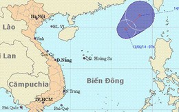 Công điện của thủ tướng về áp thấp trên biển Đông