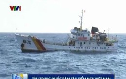 Tin mới nhất từ biển Đông: Tàu Trung Quốc đâm hư hại tàu kiểm ngư Việt Nam