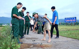 7 chiến sĩ bị sét đánh khi đang hành quân