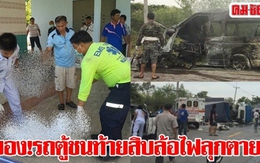 Tai nạn ô tô ở Thái Lan, 12 người Việt thiệt mạng