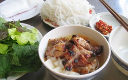 Bữa sáng ngon miệng với bún chả Hà Nội