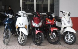 Xe máy cũ chưa bao giờ rẻ và ế đến thế