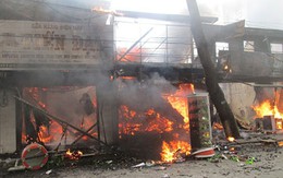 Lửa dữ dội tại trung tâm Buôn Ma Thuột, thiêu rụi 11 căn nhà