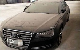 Thừa tiền, đại gia Hà Nội vứt bỏ Audi A8L 4 tỷ