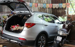 Bé trai bị chú tông thẳng ôtô vào người