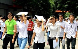 Bắc Bộ, Nam Bộ mưa lớn trong kỳ thi đại học đợt 2