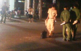 Xe Lexus tông 3 mẹ con rồi bỏ chạy