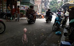 “Người ngoài hành tinh” vừa ghé thăm Hà Nội?