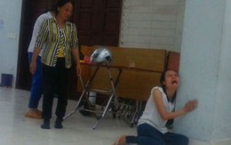 Con gái gào khóc thảm thiết khi hay tin bố bị đâm chết trên ô tô