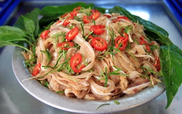 Tự làm nem tai trộn thính ngon như ngoài hàng