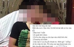 Cô gái đưa ảnh chồng lên facebook để "thanh lý"