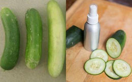 Tự làm lọ dưỡng da "siêu mịn" da từ dưa chuột cho mùa thu