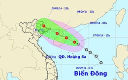 Áp thấp nhiệt đới sẽ vào bắc vịnh Bắc Bộ
