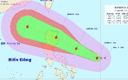 Biển Đông có bão mạnh