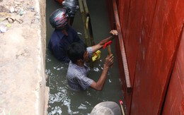 Chặn cống, chạy đua với thời gian tìm bé trai 9 tuổi