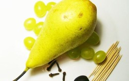 Chú nhím xinh xắn tô điểm cho mâm cỗ Trung Thu