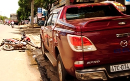 Mở cửa ôtô làm người phụ nữ thiệt mạng