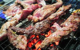 Thơm ngào ngạt thịt trâu nướng Lang Biang