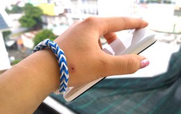 Vòng thun đeo tay hand made chứa chất độc nguy hiểm