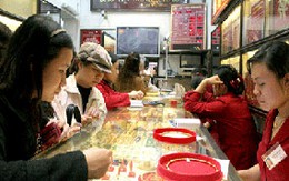Giá vàng vọt lên 45 triệu đồng