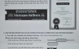 Chiêu lừa hành khách của đại lý vé máy bay 'dỏm'