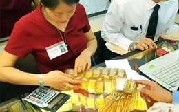 Giá vàng đồng loạt nhích nhẹ