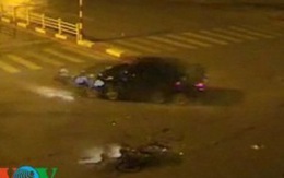 Xe húc tung thiếu úy công an bị bắt khi mang đi sửa