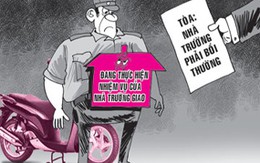 Mất xe, ca sĩ níu áo nhà trường