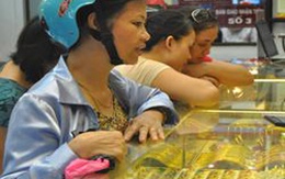 Giá vàng giảm 400.000 đồng