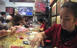 Giá vàng hạ nhiệt nhanh buổi sáng